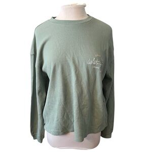 White Fox Self Love Sage Long Sleeve Tee - Small Medium
